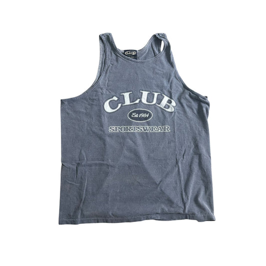 Vintage 90s Club USA Workout Tank Top Mens XL