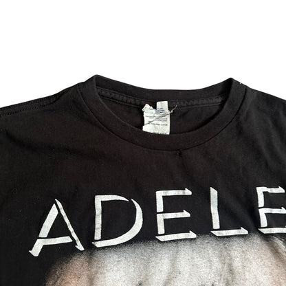 2016 Adele Face Band Tee Shirt Mens Black Large