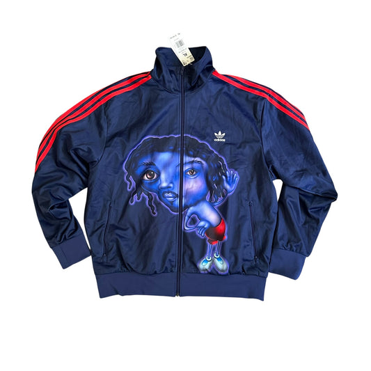 Kerwin Frost Adidas Originals KF Track Jacket Blue mens XL NWT