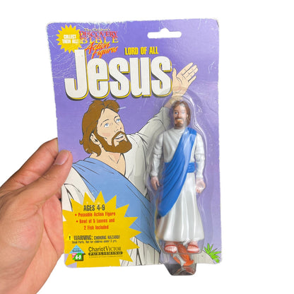 Vintage 1998 Jesus Action Figure Doll Toy New in Package NWT