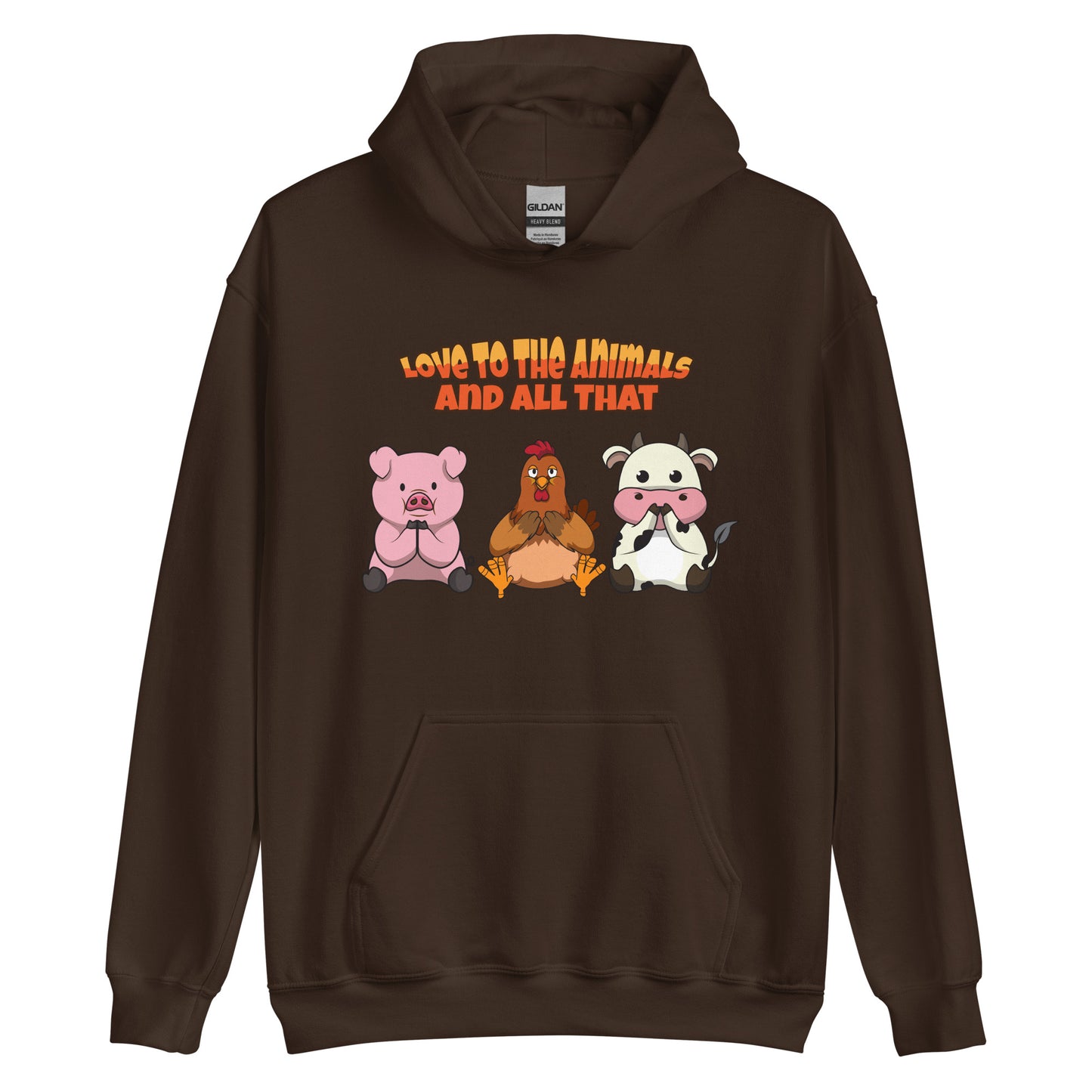 Love To The Animals and All That Hoodie (in Multiple Colorways)