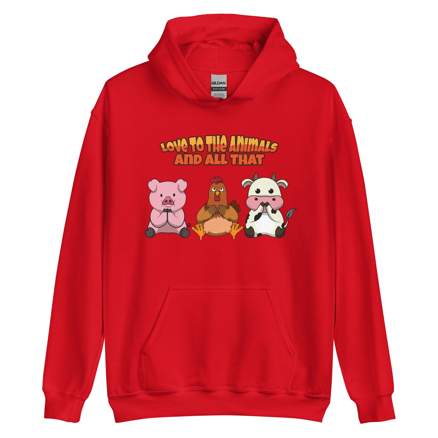 Love To The Animals and All That Hoodie (in Multiple Colorways)