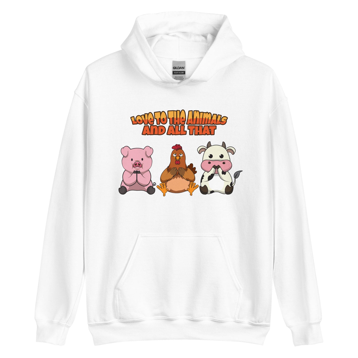 Love To The Animals and All That Hoodie (in Multiple Colorways)